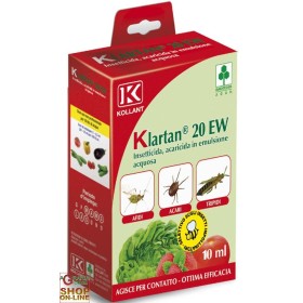 KOLLANT KLARTAN 20 EW ML. 10 TAU FLUVALINATE KOLLANT KLARTAN 20 EW ML. 10 TAU FLUVALINATE