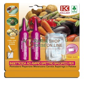 KOLLANT PYRINEX QUICK INSETTICIDA DOPPIO PRINCIPIO ATTIVO 2 FIALETTE DA ML. 10 KOLLANT PYRINEX QUICK INSETTICIDA DOPPIO PRINCIPIO ATTIVO 2