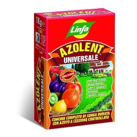 LINFA CONCIME AZOLENT CON AZOTO A LENTO RILASCIO DA UREAFORM KG. 1 LINFA CONCIME AZOLENT CON AZOTO A LENTO RILASCIO DA UREAFORM
