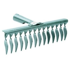 RASTRELLO AEREATORE ASSOLCATORE ZINCATO 14 DENTI PER AERARE IL PRATO RASTRELLO AEREATORE ASSOLCATORE ZINCATO 14 DENTI PER AERARE IL