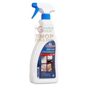 RHUTTEN SAN AIR DISODORANTE AD AZIONE IGIENIZZANTE PER CONDIZIONATORE ARIA ML. 750 RHUTTEN SAN AIR DISODORANTE AD AZIONE IGIENIZZANTE PER