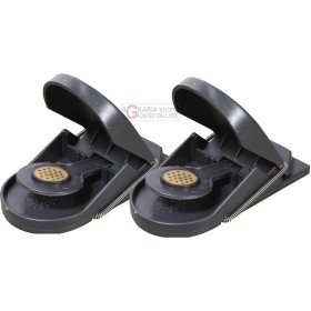 TRAPPOLA PER TOPI IN PLASTICA CONFEZIONE DUE PEZZI CON ESCA FORTISSIMA GARANTITA TRAPPOLA PER TOPI IN PLASTICA CONFEZIONE DUE PEZZI CON ESCA