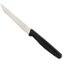 VICTORINOX COLTELLO BISTECCA CON PUNTA LISCIO E MANICO NERO