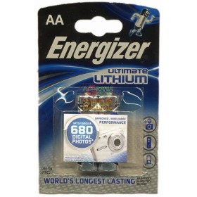 ENERGIZER PILE ULTIMATE-LITIO STILO 2 PZ. L6 ENERGIZER PILE ULTIMATE-LITIO STILO 2 PZ. L6