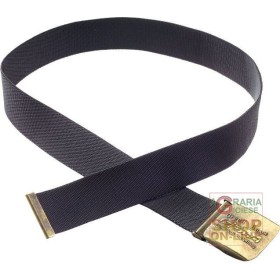 CINTURA IN FASCIA TESSILE CON FIBBIA GBTINC  COLORE NERO CINTURA IN FASCIA TESSILE CON FIBBIA GBTINC COLORE NERO