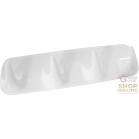 FACKELMANN APPENDINO ADESIVO A 4 POSTI 18X5X3 CM. ART. 27801 FACKELMANN APPENDINO ADESIVO A 4 POSTI 18X5X3 CM. ART. 27801