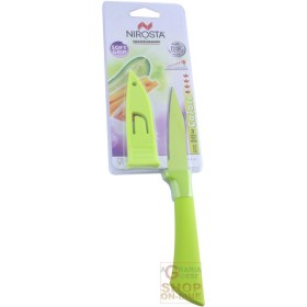 FACKELMANN COLTELLO CUCINA PER SMINUZZARE CON GUAINA PROTETTIVA VERDE NIROSTA COLOR ART. 27104 FACKELMANN COLTELLO CUCINA PER SMINUZZARE CON GUAINA PROTETTIVA
