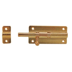 CATENACCIO PIATTO IN OTTONE CON FINITURA LUCIDO MM. 100 CATENACCIO PIATTO IN OTTONE CON FINITURA LUCIDO MM. 100
