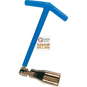 CHIAVE PER CANDELA CON DOPPIO SNODO MM. 21 CHIAVE PER CANDELA CON DOPPIO SNODO MM. 21