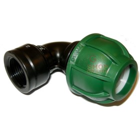 GOMITO FEMMINA TUBO NERO 32 X 3/4 GOMITO FEMMINA TUBO NERO 32 X 3/4