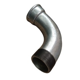 CURVA FILETTATA MASCHIO FEMMINA ZINCATA 2 poll. GOMITO ZINCATO M/F 2 poll.