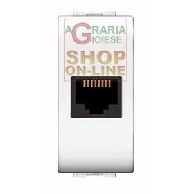 LIFE ART. 4084WH PRESA TELEFONICA RJ11 PLUG 6/4A BI LIFE ART. 4084WH PRESA TELEFONICA RJ11 PLUG 6/4A BI