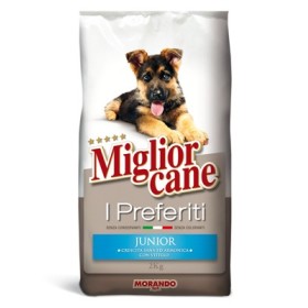 MIGLIORCANE KG. 2 PREFERITI JUNIOR CON VITELLO MIGLIORCANE KG. 2 PREFERITI JUNIOR CON VITELLO
