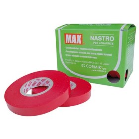 NASTRO PER LEGATRICE 10 ROTOLI T25 MT. 16 ROSSO 0,25 NASTRO PER LEGATRICE 10 ROTOLI T25 MT. 16 ROSSO 0,25