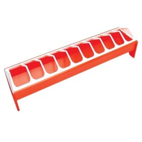 NOVITAL MANGIATOIA A BARRETTE PER PULCINI IN PLASTICA CM. 50 NOVITAL MANGIATOIA A BARRETTE PER PULCINI IN PLASTICA CM. 50
