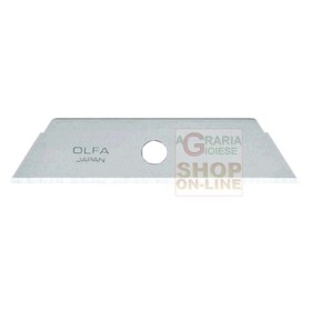 OLFA LAMA DI RICAMBIO PER TAGLIERINO ART. SKB-2 PZ. 5 OLFA LAMA DI RICAMBIO PER TAGLIERINO ART. SKB-2 PZ. 5