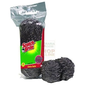 PAGLIETTA 3M SCOTCH-BRITE ACCIAIO INOX ART. 117 PZ. 3 PAGLIETTA 3M SCOTCH-BRITE ACCIAIO INOX ART. 117 PZ. 3