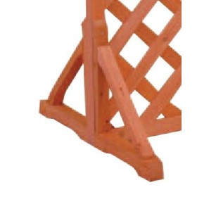 PIEDE PER PANNELLI IN LEGNO 60X30H. PIEDE PER PANNELLI IN LEGNO 60X30H.