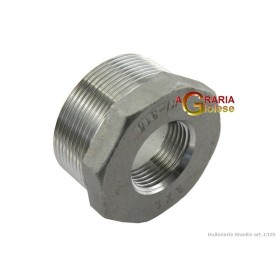 RIDUZIONE IN ACCIAIO INOX AISI 316 M/F 1 - 1/2 POLL. RIDUZIONE IN ACCIAIO INOX AISI 316 M/F 1 - 1/2 POLL.