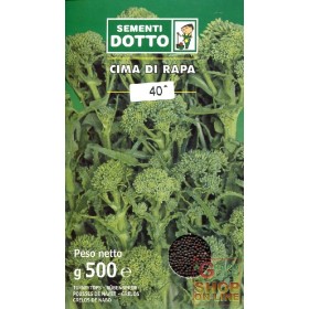 SEMI DI CIME DI RAPA 40 GG. GR. 500 SEMI DI CIME DI RAPA 40 GG. GR. 500