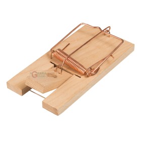 STOCKER TRAPPOLA PER TOPI CON BASE IN LEGNO 1 PZ GRANDE STOCKER TRAPPOLA PER TOPI CON BASE IN LEGNO 1 PZ GRANDE