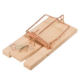 STOCKER TRAPPOLA PER TOPI CON BASE IN LEGNO 2 PZ PICCOLE STOCKER TRAPPOLA PER TOPI CON BASE IN LEGNO 2 PZ PICCOLE