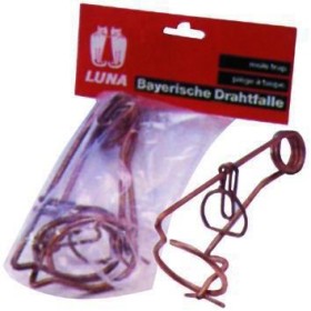 TRAPPOLA PER TALPE FERRO LUCIDO CONF. 2 PEZZI TRAPPOLA PER TALPE FERRO LUCIDO CONF. 2 PEZZI