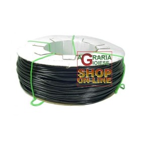 TUBICINO PVC MORBIDO NERO PER IRRIGAZIONE O LEGACCIO PER PIANTE mm. 5 x 8 KG. 9 TUBICINO PVC MORBIDO NERO PER IRRIGAZIONE O LEGACCIO PER PIANTE