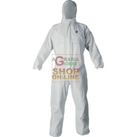 TUTA DA LAVORO DI COLORE BIANCO CE-0194 ECO-KEM TG.XL TUTA DA LAVORO DI COLORE BIANCO CE-0194 ECO-KEM TG.XL