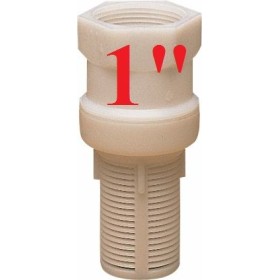 VALVOLA DI FONDO IN NYLON 1 Poll. VALVOLA DI FONDO IN NYLON 1 Poll.