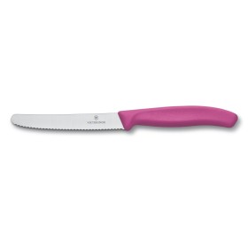 VICTORINOX COLTELLO DA TAVOLA ONDULATO ROSA VICTORINOX COLTELLO DA TAVOLA ONDULATO ROSA