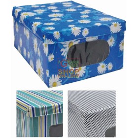 BLINKY SCATOLA PER GUARDAROBA IN PVC 40X50X25H BLINKY SCATOLA PER GUARDAROBA IN PVC 40X50X25H