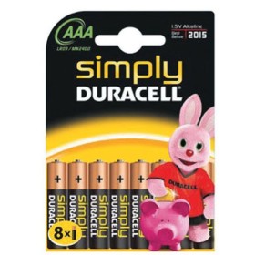 DURACELL SIMPLY ALCALINA MINISTILO 8 PZ. MN240 DURACELL SIMPLY ALCALINA MINISTILO 8 PZ. MN240