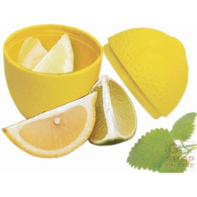 FACKELMANN CONTENITORE SALVAFRESCHEZZA PER CONSERVARE IL LIMONE 12X8X8 CM. ART. 47375 FACKELMANN CONTENITORE SALVAFRESCHEZZA PER CONSERVARE IL LIMONE