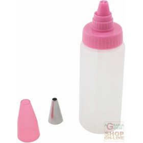 FACKELMANN DISPENSER PER CONDIRE DOPPIO IDEALE PER DECORARE E FARCIRE FACKELMANN DISPENSER PER CONDIRE DOPPIO IDEALE PER DECORARE E