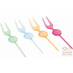 FACKELMANN FORCHETTINE PARTY COLORI ASSORTITI ART. 50409 FACKELMANN FORCHETTINE PARTY COLORI ASSORTITI ART. 50409