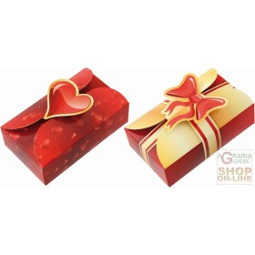 FACKELMANN SCATOLINE REGALO 2 SOGGETTI CUORE E FIOCCO PZ. 4 ART. 43480 FACKELMANN SCATOLINE REGALO 2 SOGGETTI CUORE E FIOCCO PZ. 4