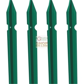 PALETTO PLASTIFICATO PER RETE RECINZIONE CM.175 H. T30X3 KG. 2,18 PALETTO PLASTIFICATO PER RETE RECINZIONE CM.175 H. T30X3 KG.