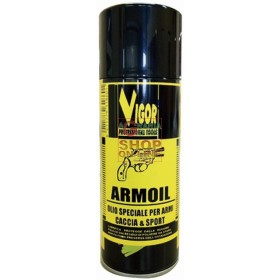 VIGOR SPRAY OLIO LUBRIFICANTE PER ARMI ML. 400 VIGOR SPRAY OLIO LUBRIFICANTE PER ARMI ML. 400
