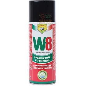 W8 SPRAY SBLOCCNATE  LUBRIFICANE BIODEGRADABILE OTTO FUNZIONI ML. 400 W8 SPRAY SBLOCCNATE LUBRIFICANE BIODEGRADABILE OTTO FUNZIONI