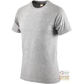 MAGLIETTA COTONE MEZZA MANICA GR  145  COLORE GRIGIO  TG  S XXL MAGLIETTA COTONE MEZZA MANICA GR 145 COLORE GRIGIO TG S XXL