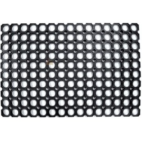 TAPPETO ZERBINO ROBUSTUS COMPONIBILE PVC NERO CM. 40 X 70 TAPPETO ZERBINO ROBUSTUS COMPONIBILE PVC NERO CM. 40 X 70