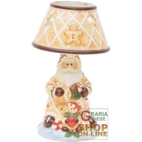 PORTA CANDELA BISCUIT IN CERAMICA H CM.22 PORTA CANDELA BISCUIT IN CERAMICA H CM.22