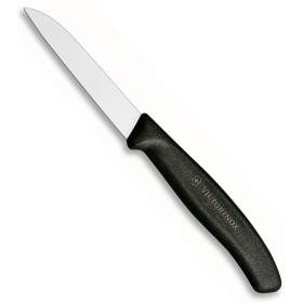 VICTORINOX SPELUCCHINO CLASSIC COLTELLO DA TAVOLA E CUCINA MANICO ERGONOMICO NERO 6.7403 VICTORINOX SPELUCCHINO CLASSIC COLTELLO DA TAVOLA E CUCINA