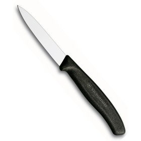 VICTORINOX SPELUCCHINO CLASSIC COLTELLO DA TAVOLA E CUCINA MANICO ERGONOMICO NERO 6.7603 VICTORINOX SPELUCCHINO CLASSIC COLTELLO DA TAVOLA E CUCINA