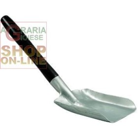 PALETTA PER CARBONE CON MANICO IN LEGNO CM. 11X17 PALETTA PER CARBONE CON MANICO IN LEGNO CM. 11X17