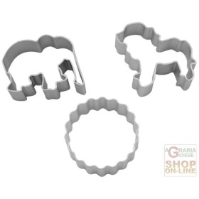 FACKELMANN SET 3 FORMINE TAGLIABISCOTTI TAGLIAPASTA ART. 43045 FACKELMANN SET 3 FORMINE TAGLIABISCOTTI TAGLIAPASTA ART. 43045