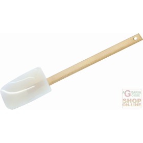 FACKELMANN SPATOLA CON MANICO IN LEGNO DI FAGGIO E PARTE FUNZIONALE IN SILICONE RESISTENTE FINO A 230 FACKELMANN SPATOLA CON MANICO IN LEGNO DI FAGGIO E PARTE