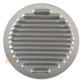 GRIGLIA AERAZIONE IN ALLUMINIO CON RETE DIAM. MM. 100 GRIGLIA AERAZIONE IN ALLUMINIO CON RETE DIAM. MM. 100