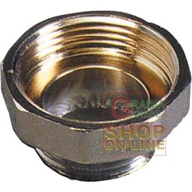 RIDUZIONE OTTONE PER SIFONE F.1 1/4 - M.1 RIDUZIONE OTTONE PER SIFONE F.1 1/4 - M.1